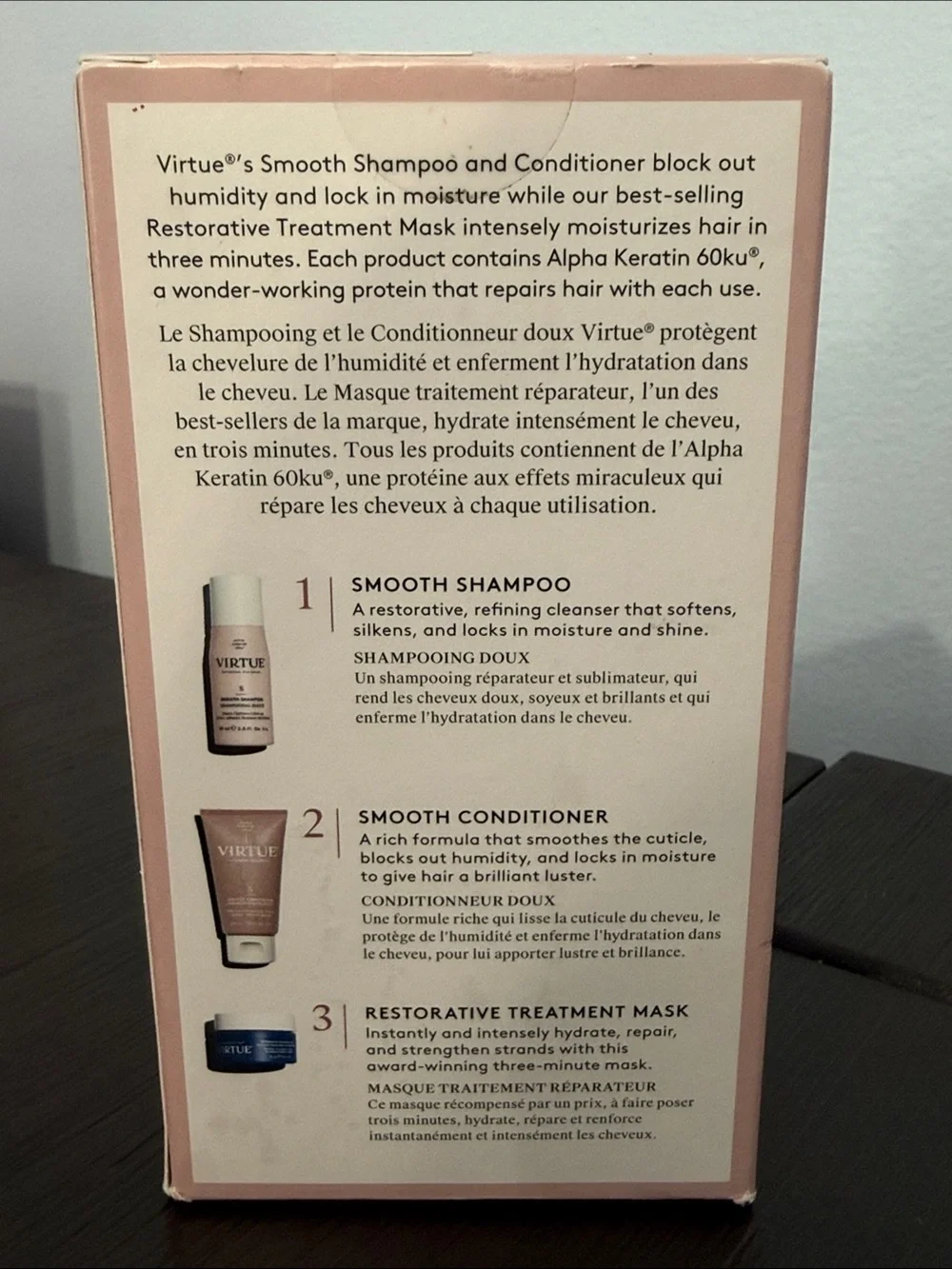 Virtue Smooth & Silken Hair Set - Travel Size
